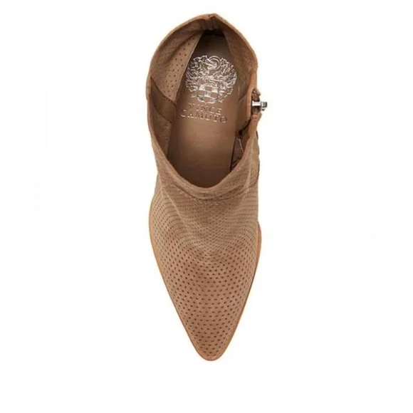 COPY - NWOB Vince Camuto Cava Ankle Suede Bootie Size 10 - Picture 4 of 5